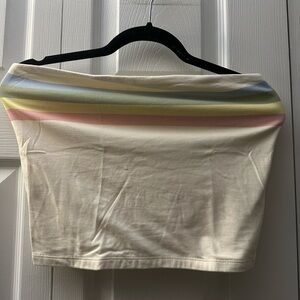 American Eagle Outfitters Cream Top